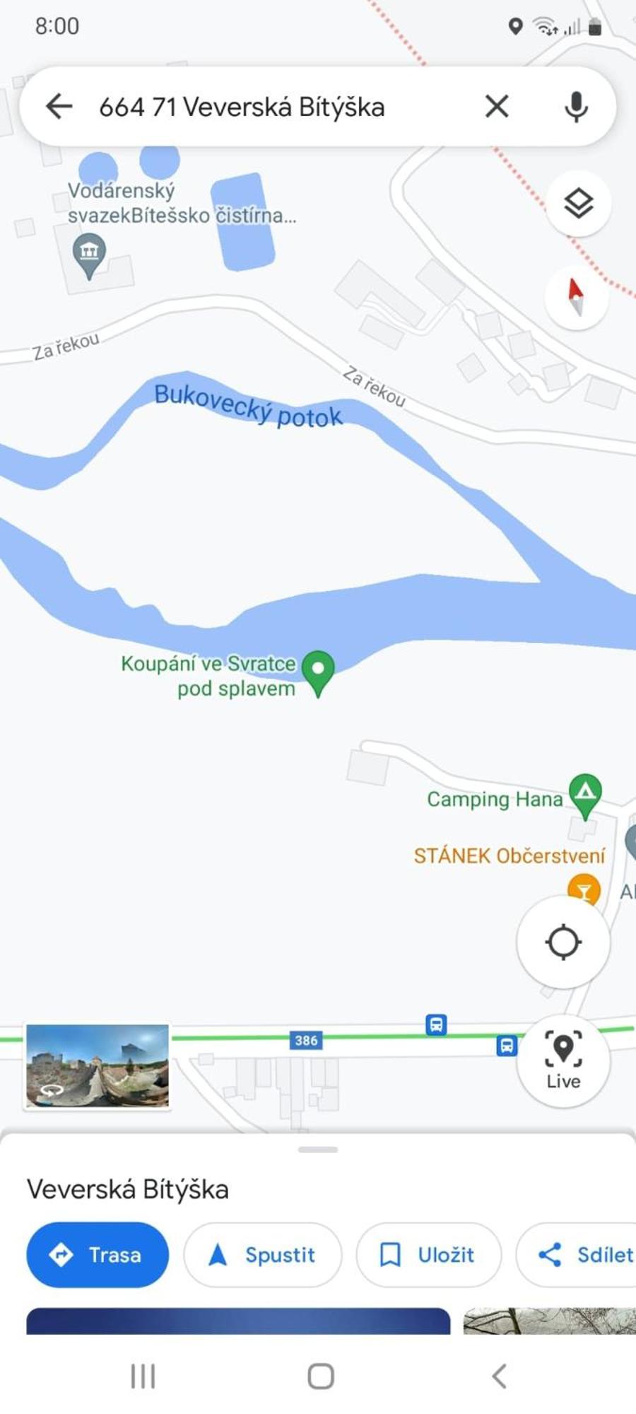Apartamento Statek Veverska Bityska Habitación foto